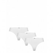 Seamless String 3-Pack Cotton Stringtrosa Underkläder White Missya
