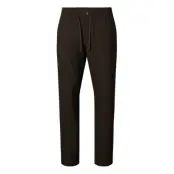 Selected Slm196-Straight Robert String Pant Noos - Black - S