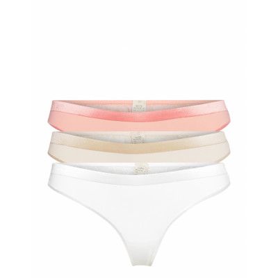 Sensual Crystal-3Pp String Stringtrosa Underkläder Multi/mönstrad Dorina