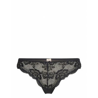 Sensual Lianne String Stringtrosa Underkläder Svart Dorina