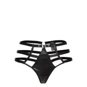 Shadow Tanga H *Villkorat Erbjudande Stringtrosa Underkläder Svart Hunkemöller