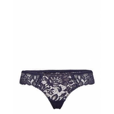 Shiloh String R Stringtrosa Underkläder Blå Hunkemöller