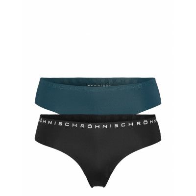 Siena 2-Pack String Stringtrosa Underkläder Grön Röhnisch