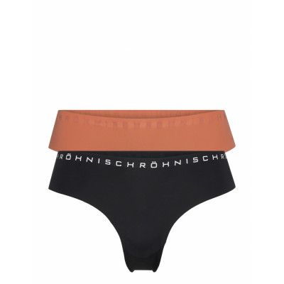 Siena 2-Pack String Stringtrosa Underkläder Multi/mönstrad Röhnisch