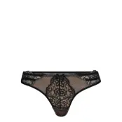 Sierra String Stringtrosa Underkläder Svart Hunkemöller