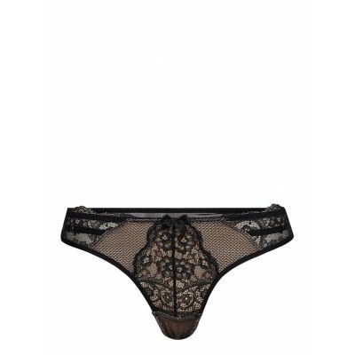 Sierra String Stringtrosa Underkläder Svart Hunkemöller