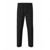 Slh196-Straight Robert String Flex Pant Bottoms Trousers Casual Black Selected Homme