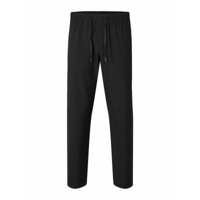 Selected Slh196-Straight Robert String Pant Noos Svart
