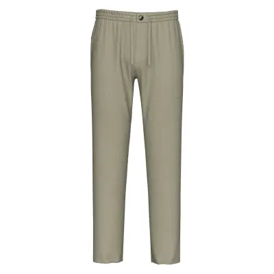 Selected Slh196-Straight Robert String Pant Noos Beige