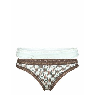 Sloggi 24/7 Weekend Brazil Stringtrosa Underkläder Blå Sloggi