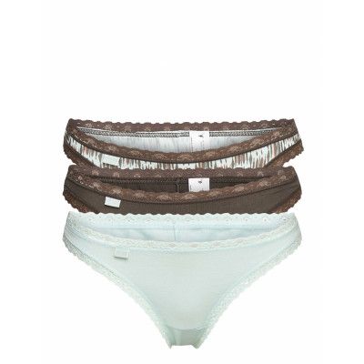 Sloggi 24/7 Weekend H Brazil Stringtrosa Underkläder Brun Sloggi