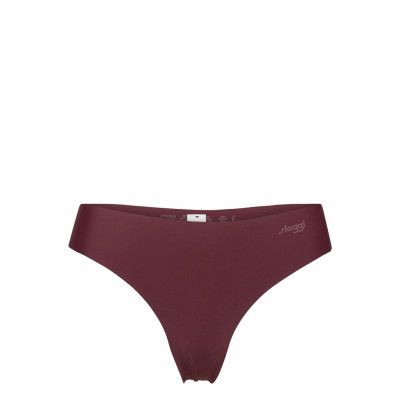 Sloggi Zero Feel String Ex *Villkorat Erbjudande Stringtrosa Underkläder Röd Sloggi