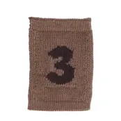Smallstuff Knitted Flag, 3, Nature - Brown - ONE SIZE