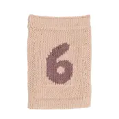 Smallstuff Knitted Flag, 6, Rose - Pink - ONE SIZE