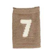 Smallstuff Knitted Flag, 7, Nature - Beige - ONE SIZE