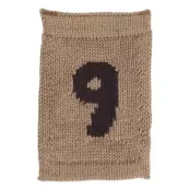 Smallstuff Knitted Flag, 9, Nature - Beige - ONE SIZE