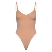 Hunkemöller Smls Hl String Body Beige