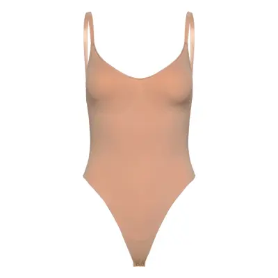 Hunkemöller Smls Hl String Body Beige