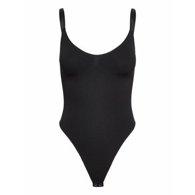 Hunkemöller Smls Hl String Body Svart