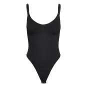 Smls Hl String Body Bodies Slip Svart Hunkemöller