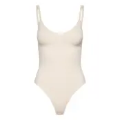 Smls Hl String Body Tops T-shirts & Tops Bodies Vit Hunkemöller