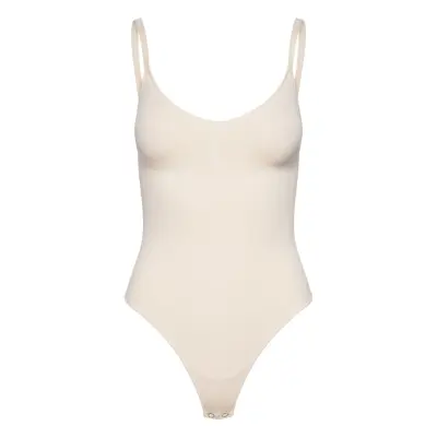 Smls Hl String Body Tops T-shirts & Tops Bodies Vit Hunkemöller