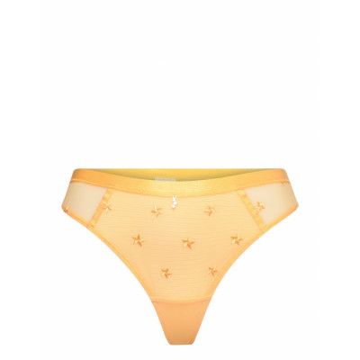 Snapshot Star Thong Stringtrosa Underkläder Gul Freya