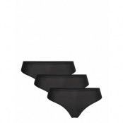 Softstretch Thong 3 Packs Stringtrosa Underkläder Black CHANTELLE