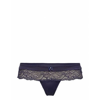 Sophie Bx String R Stringtrosa Underkläder Blå Hunkemöller