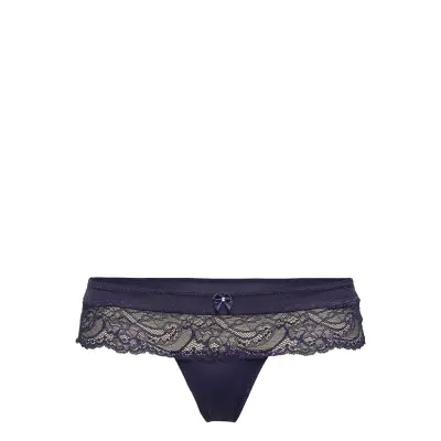 Sophie Bx String R Stringtrosa Underkläder Blå Hunkemöller