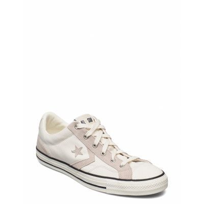 Star Player Ox Vaporous Gray/String Låga Sneakers Vit Converse