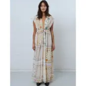 Stella Nova Cotton Tissue Printed Maxi Dress - Multi/patterned - 42