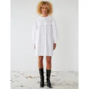 Stella Nova Embroidery Anglaise Mini Dress - White - 34