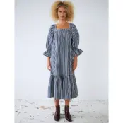 Stella Nova Striped Midi Dress - Blue - 34