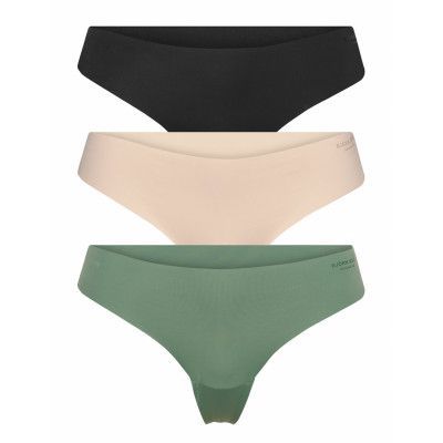 String Selena Seasonal Solid Stringtrosa Underkläder Grön Björn Borg