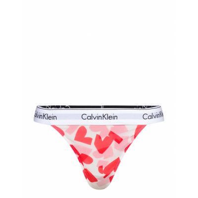 String Thong Stringtrosa Underkläder Röd Calvin Klein
