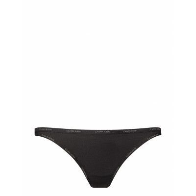 String Thong Stringtrosa Underkläder Svart Calvin Klein