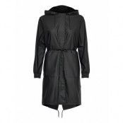 String W Parka W3 Outerwear Rainwear Rain Coats Black Rains