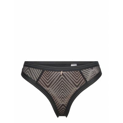 Tailored Brazilian *Villkorat Erbjudande Trosa Brief Tanga Svart Freya