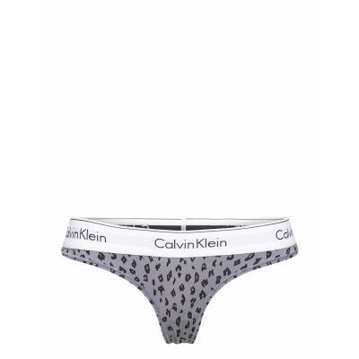 Tanga Lingerie Panties Brazilian Panties Blå Calvin Klein