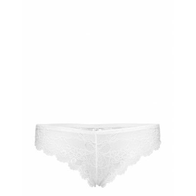 Tempting Lace Brazilian String Trosa Brief Tanga Vit Triumph