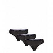 The Bamboo 3-Pack G-String Stringtrosa Underkläder Svart URBAN QUEST