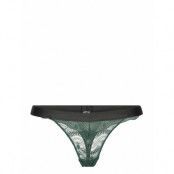 The Hunter Lace G-String Stringtrosa Underkläder Grön Understatement Underwear