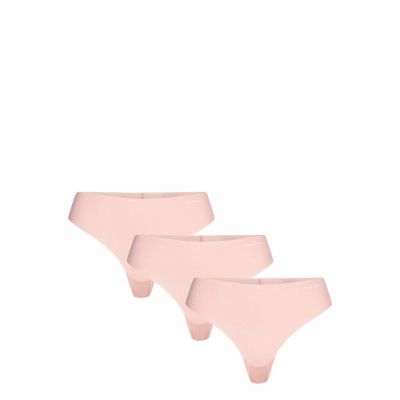 Calvin Klein Thong 3Pk Rosa