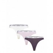 Calvin Klein Thong 3Pk Lila