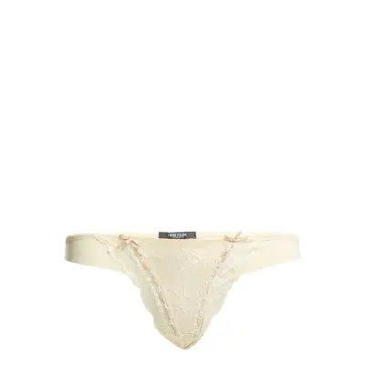 Thong Amelie Stringtrosa Underkläder Creme Heidi Klum Intimates