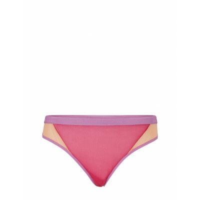 Thong C. Sheer Stringtrosa Underkläder Rosa HUGO