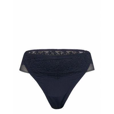 Thong Curve Stringtrosa Underkläder Black Tommy Hilfiger