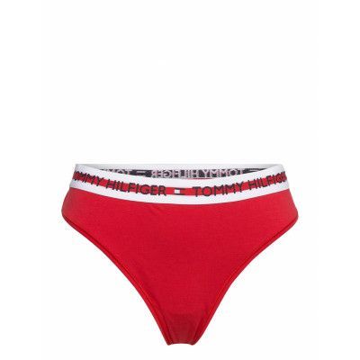 Thong Curve Stringtrosa Underkläder Röd Tommy Hilfiger
