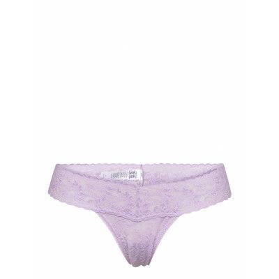 Hanky Panky Signature Lace, Low Rise Thong Stringtrosa Underkläder Lila Hanky Panky